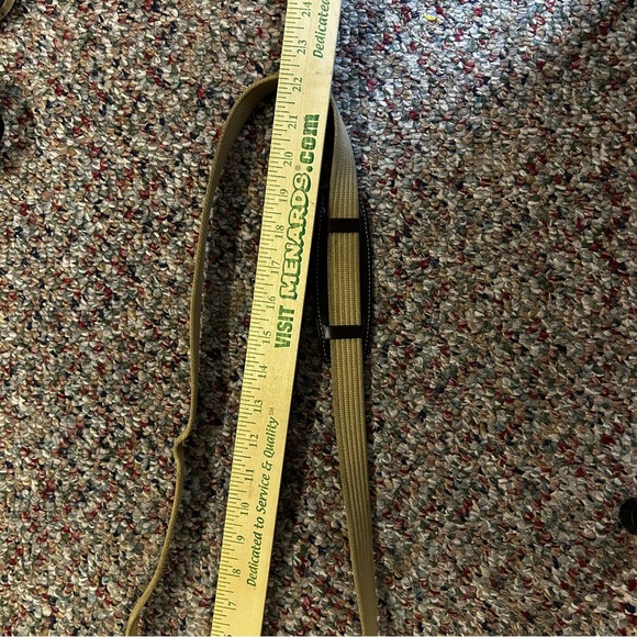 Coach 42910 Brown Tan Signature Canvas Small Crossbody Bag - Picture 11 of 13